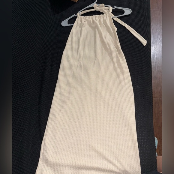 Forever 21 mini halter dress cream size M - Picture 5 of 7